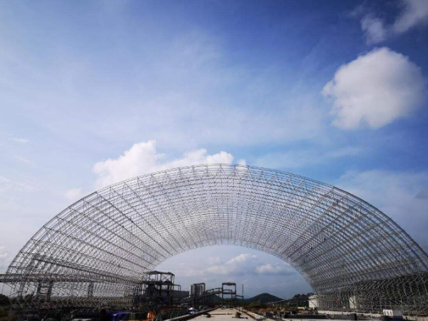 吴江煤棚网架加工厂案例